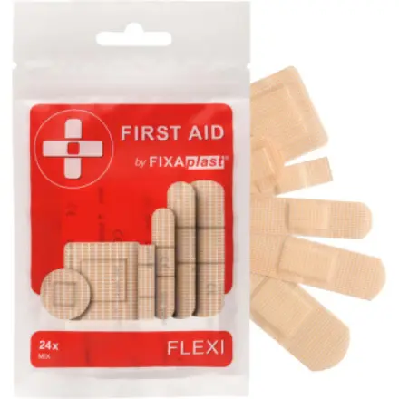 FIXAplast FIRST AID Flexi náplast mix 24ks