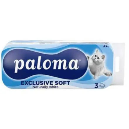 SHP Bohemia Paloma Exclusive Soft White 3vrstvý toaletní papír, 10 rolí, 12,98 m role