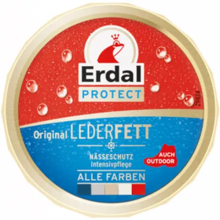 Melitta Erdal Original Leather Grease bezbarvý tukový krém na boty, 150 ml