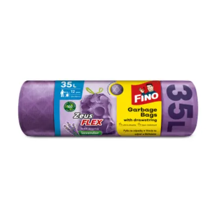 Sarantis Fino pytle do koše Zeus Flex Lavender zatahovací
