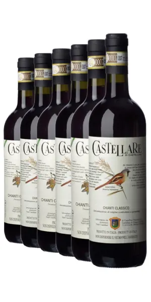 Výběr vín Chianti
