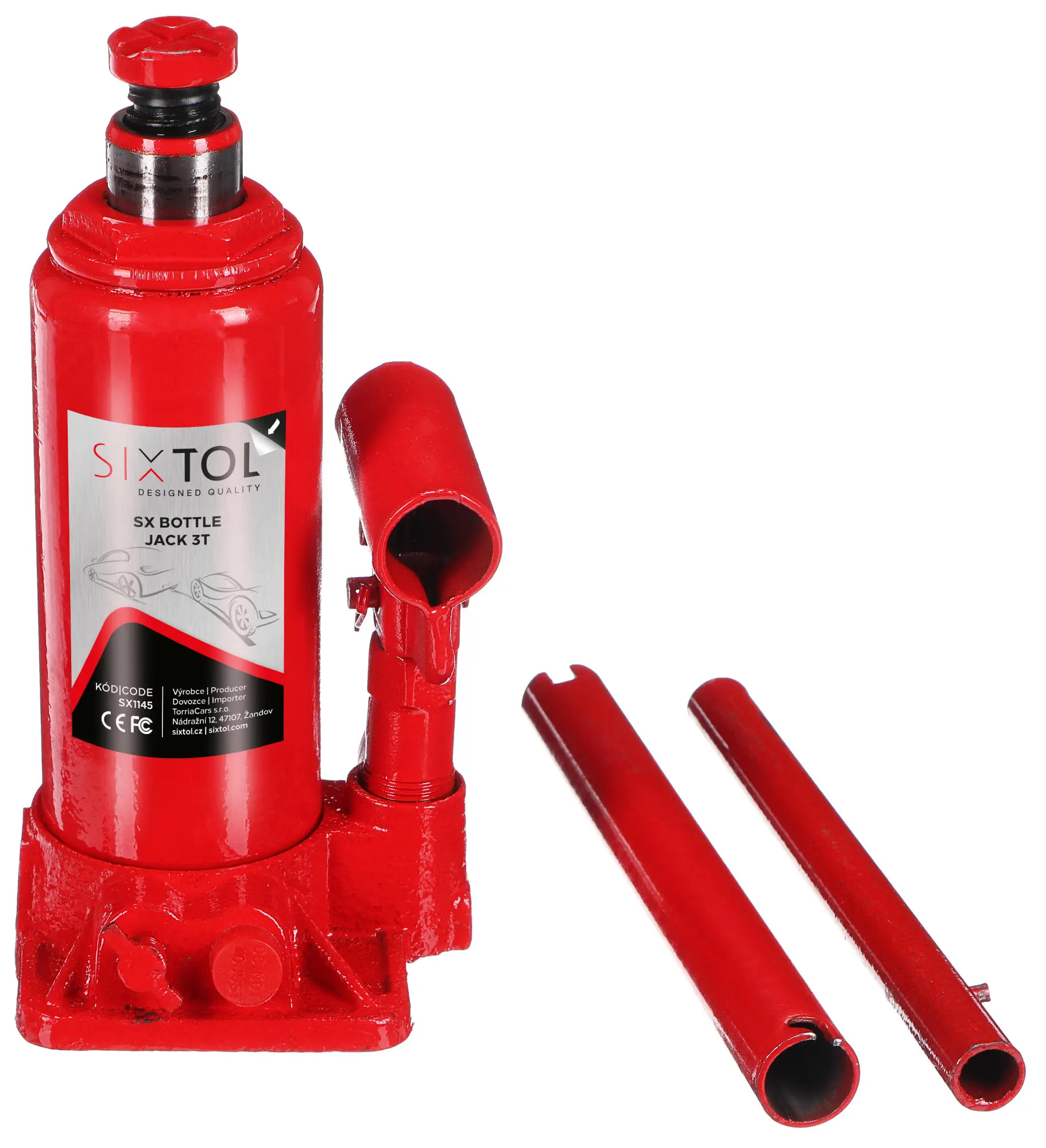 Sixtol Hydraulický zvedák panenka SX BOTTLE JACK 3T