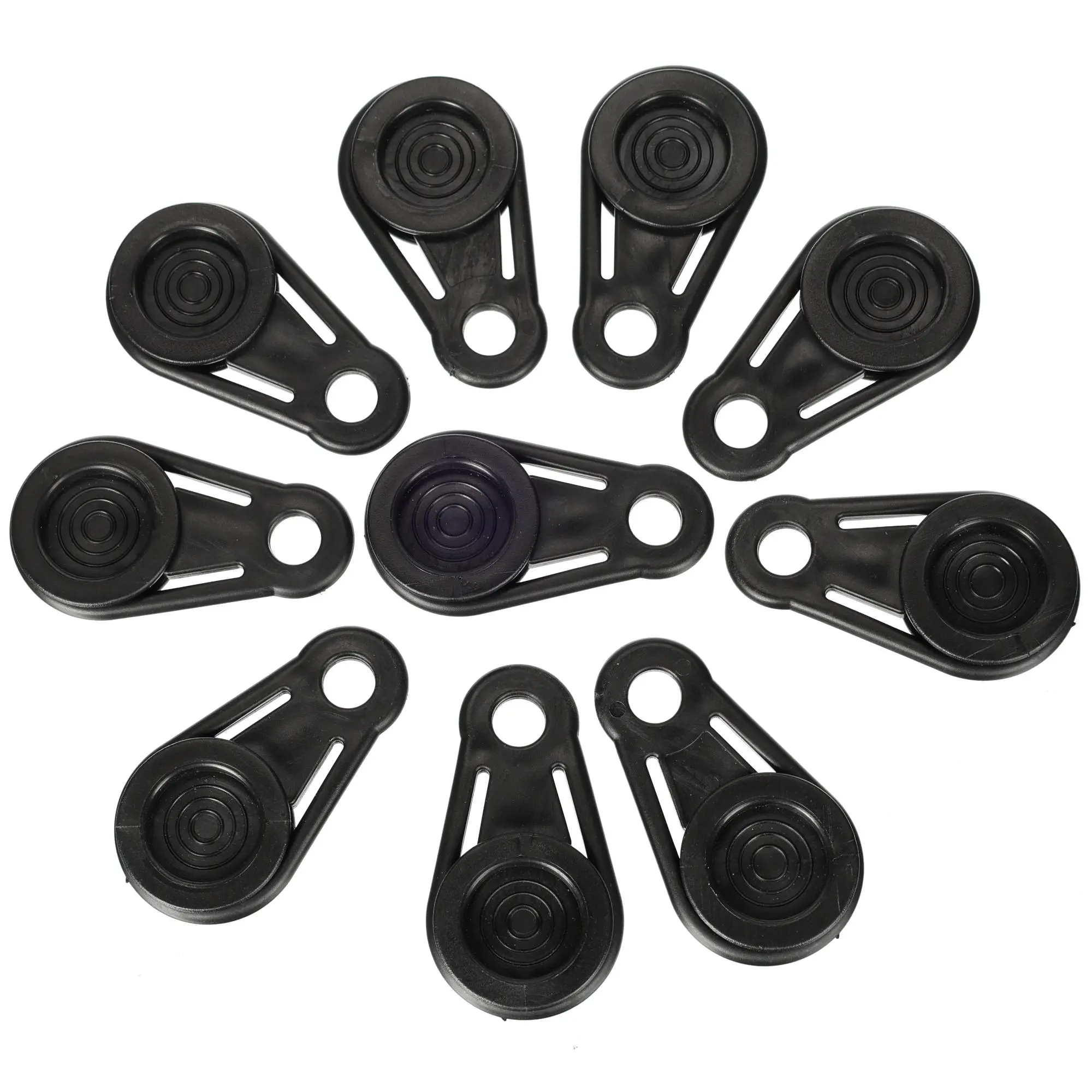Sixtol Sada úchytů s okem pro upevnění plachty TRAILER TARP HOOK SET 1, 10ks