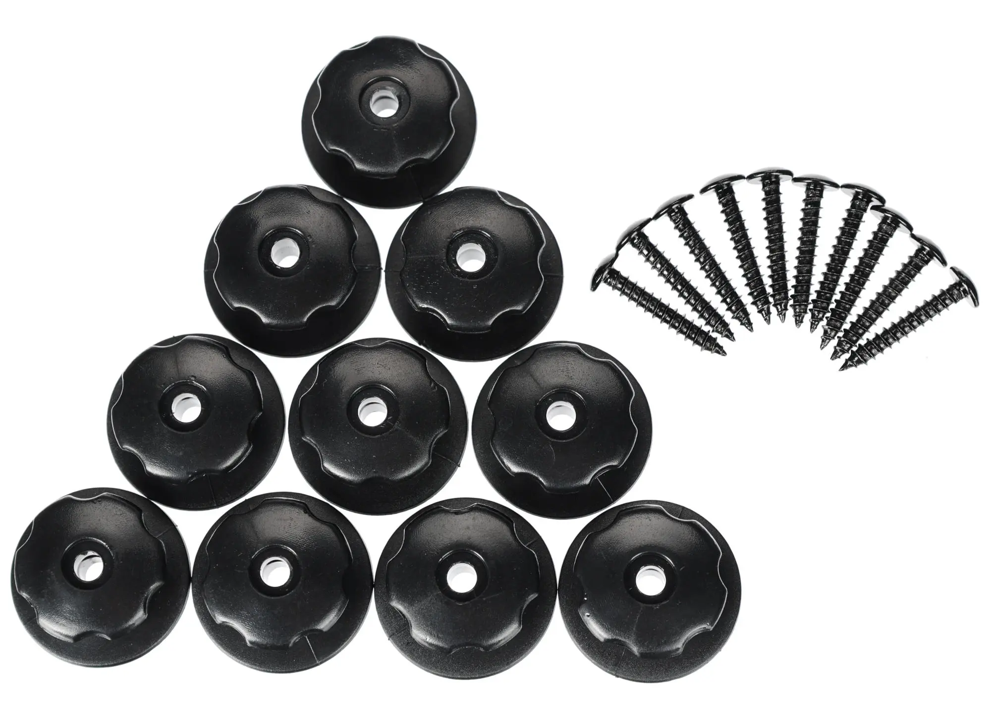 Sixtol Sada háčků s vruty pro upevnění sítě/plachty k vozíku TRAILER HOOK SET 3, 10 ks