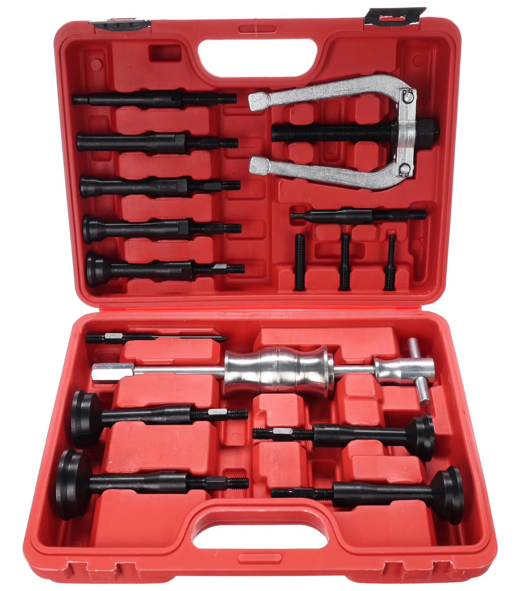 Sixtol Sada stahováků vnitřních ložisek s kluzným kladivem MECHANIC BEARING PULLER 5, 16 ks