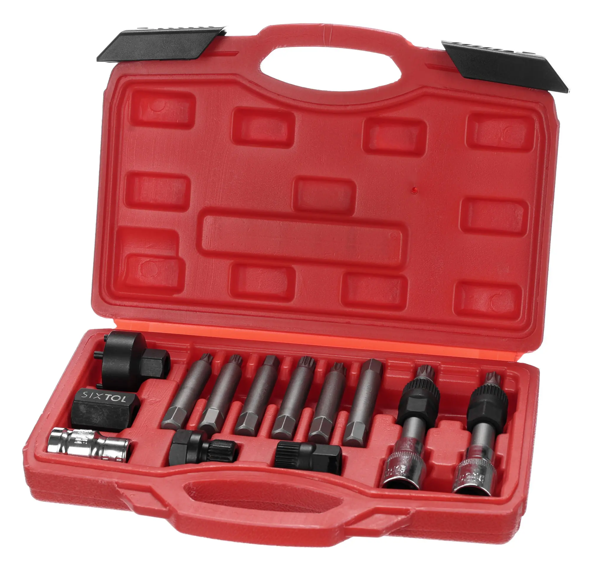 Sixtol Sada na demontáž řemenice MECHANIC PULLEY SET 1, 13 ks
