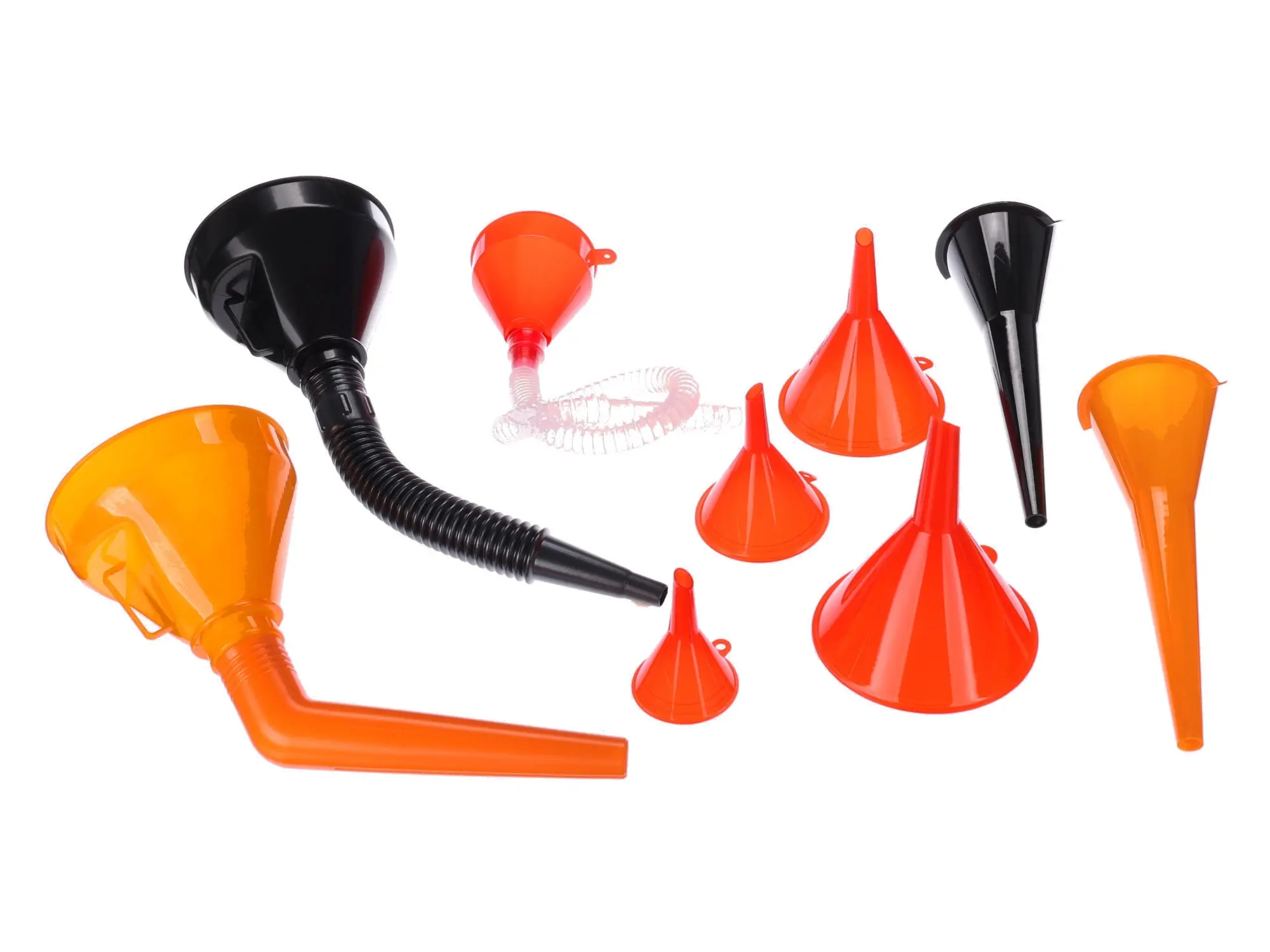 Sixtol Sada trychtýřů na dolévání kapalin MECHANIC FUNNEL SET 3, 9 ks