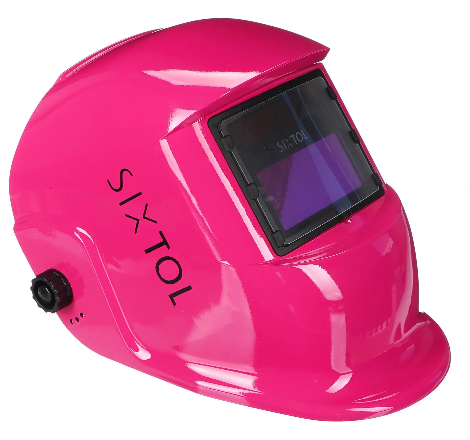 Sixtol Svářecí kukla samostmívací WELDING MASK 4, růžová