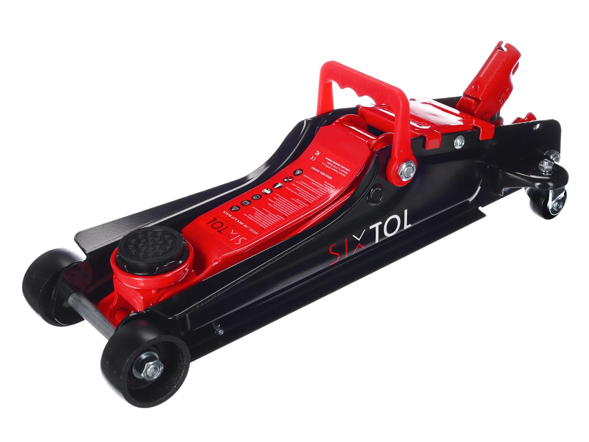Sixtol Pojízdný hydraulický zvedák 2,5t nízkoprofilový SX JACK 2,5T BLACK