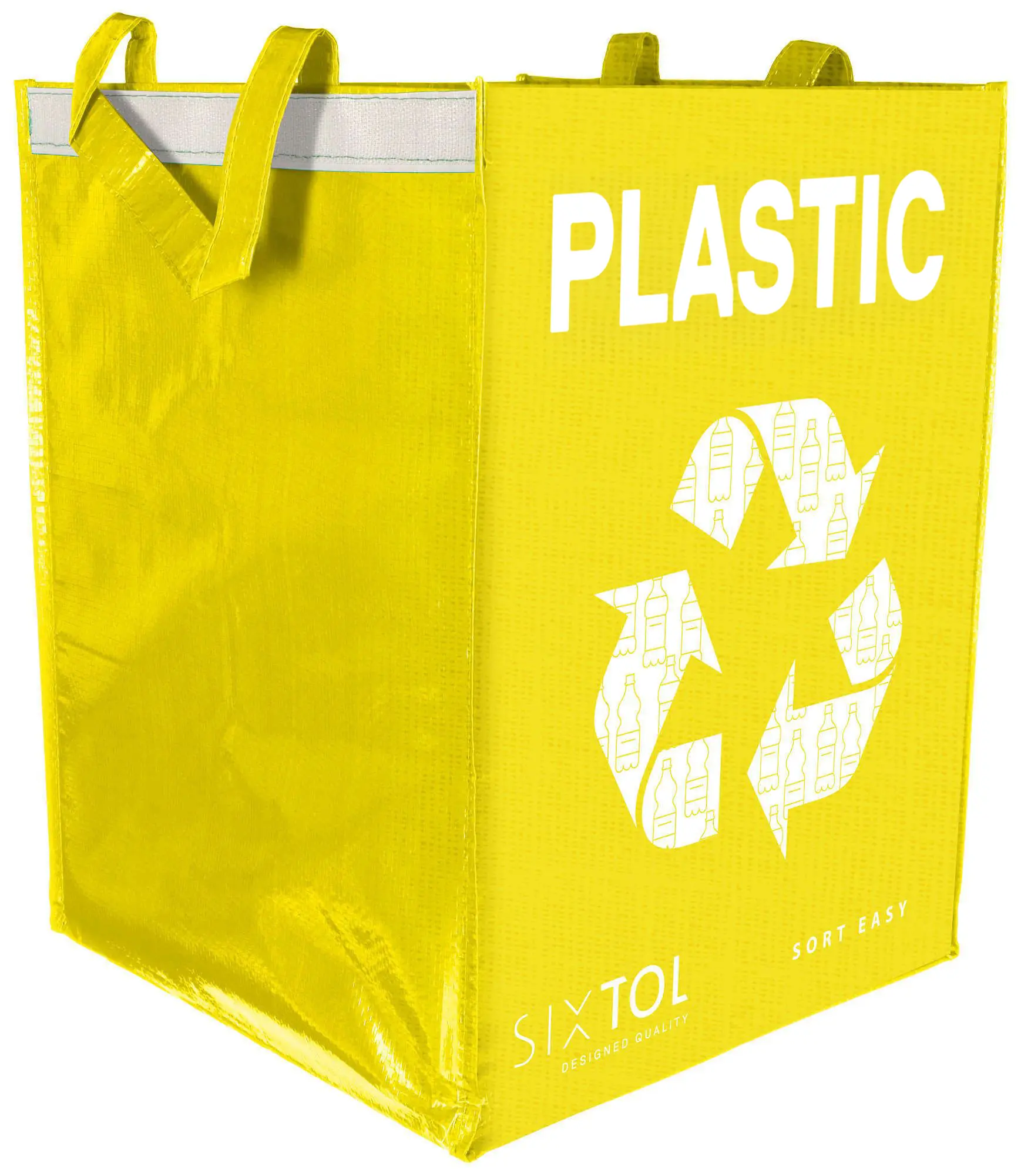 Sixtol Taška na tříděný odpad SORT EASY PLASTIC EN, 30x30x40cm, 36l