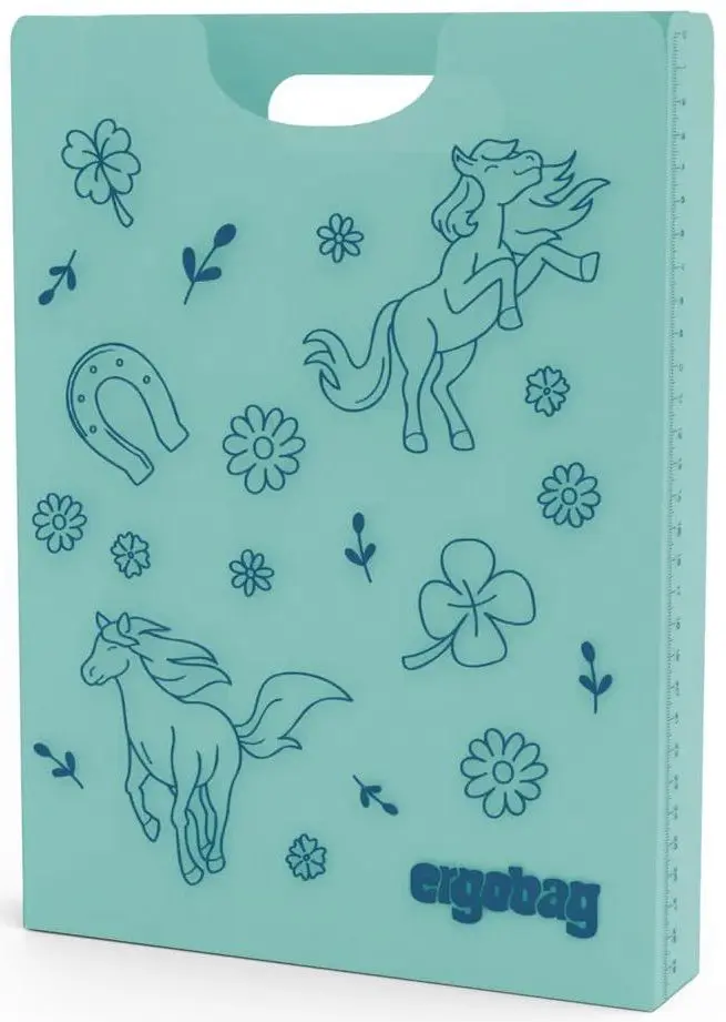 Desky na sešity Ergobag Folderbox - Horse uni