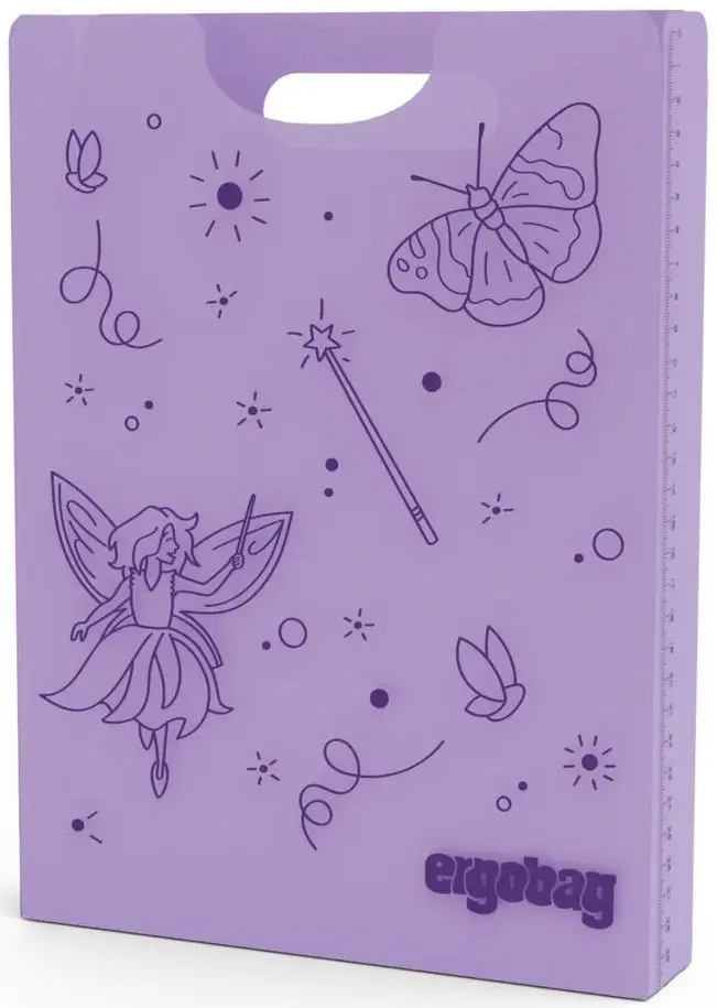 Desky na sešity Ergobag Folderbox - Fairy uni