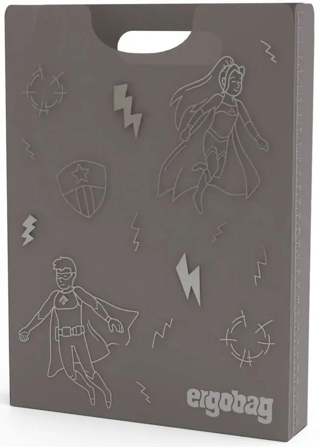Desky na sešity Ergobag Folderbox - Superhero uni