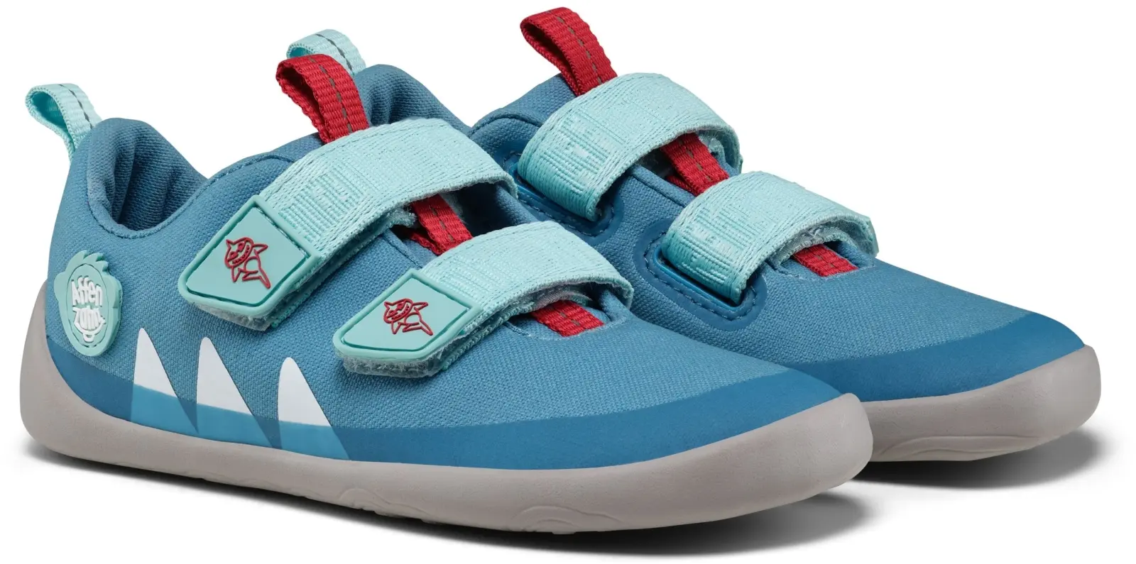 Dětské barefoot boty Affenzahn Sneaker Cotton Lucky Shark 22