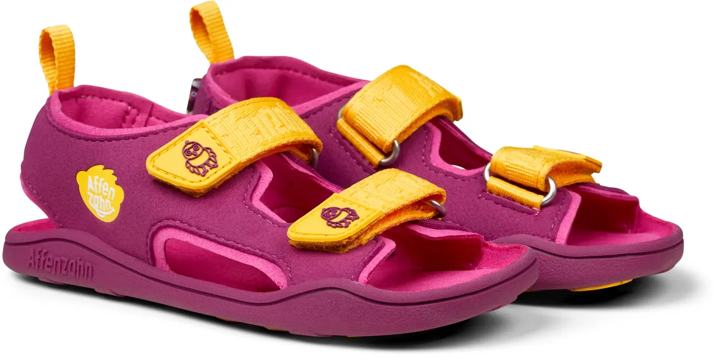 Dětské barefoot sandály Affenzahn Sandal Vegan Airy Bird 29