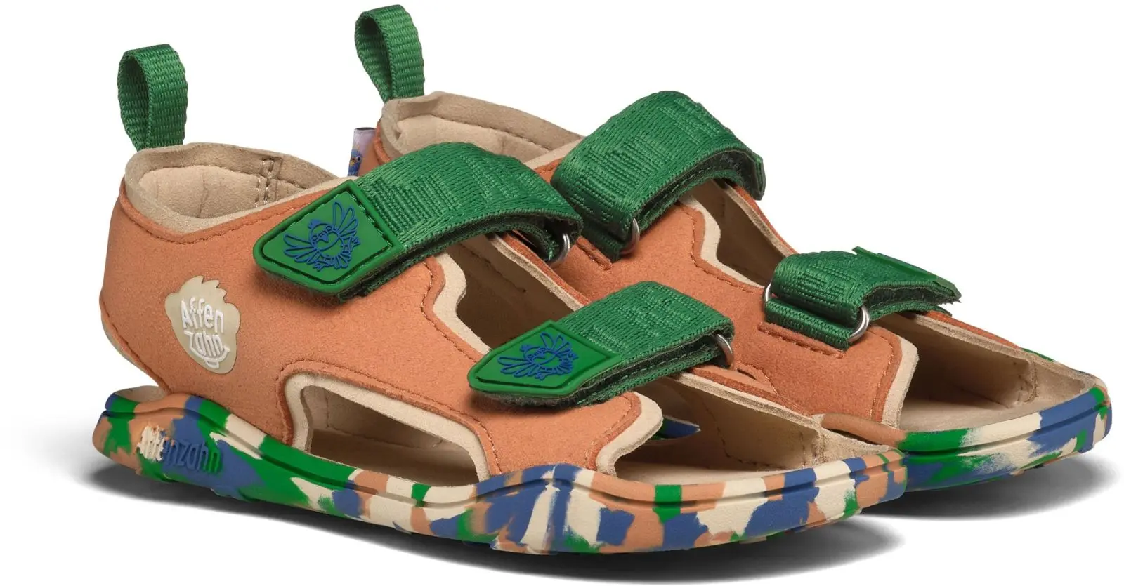Dětské barefoot sandály Affenzahn Sandal Vegan Airy Bird of Paradise 27