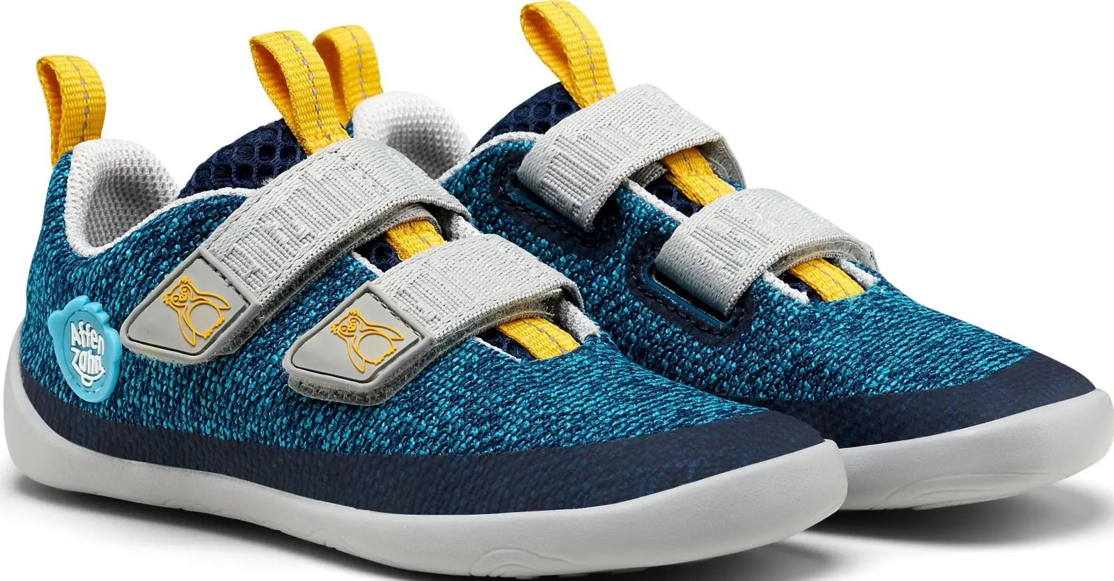 Dětské barefoot boty Affenzahn Sneaker Knit Happy Penquin 21