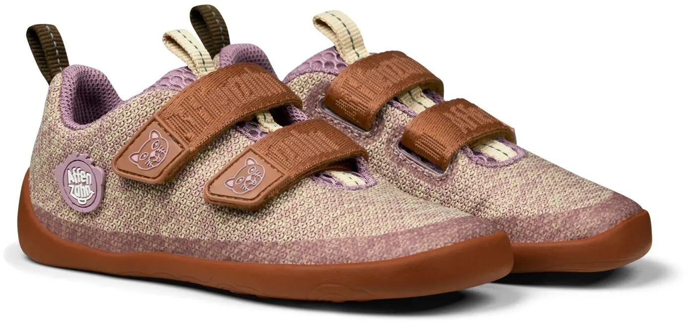 Dětské barefoot boty Affenzahn Sneaker Knit Happy Cat 25