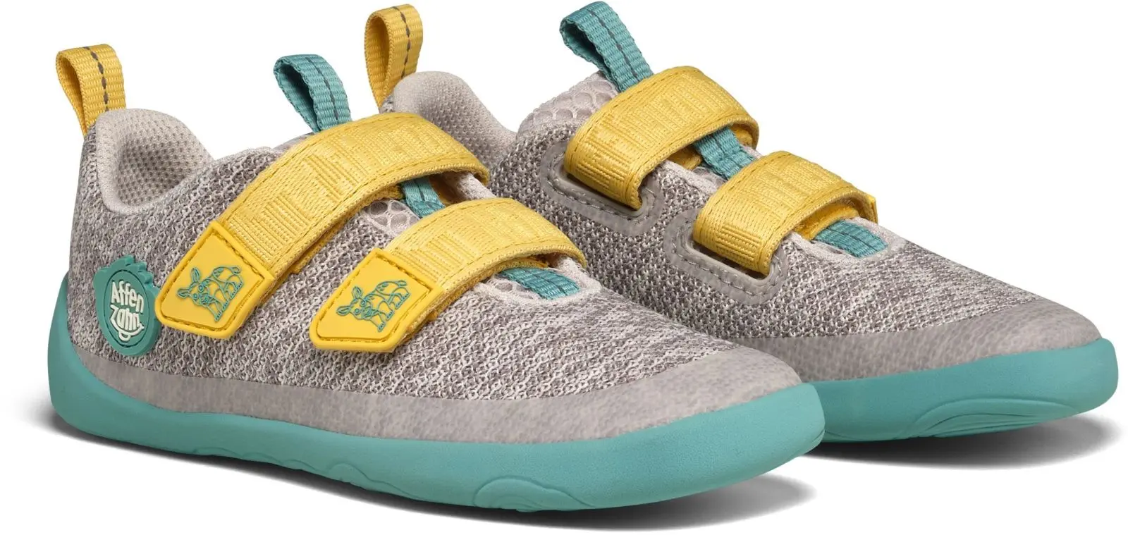 Dětské barefoot boty Affenzahn Sneaker Knit Happy Rhino 22