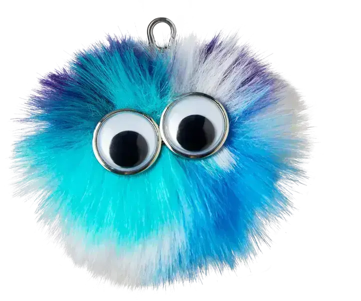Přívěsek na batoh Ergobag Hangies - Carlo-Fluffy uni