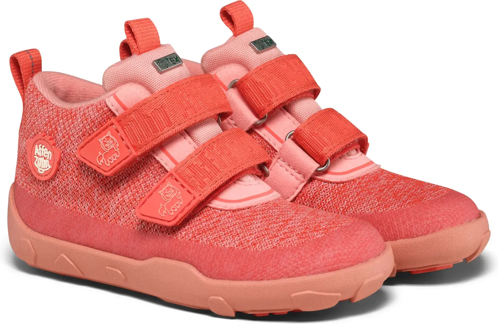 Dětské barefoot kotníkové boty Affenzahn Low Boot Knit Happy - Pony 26
