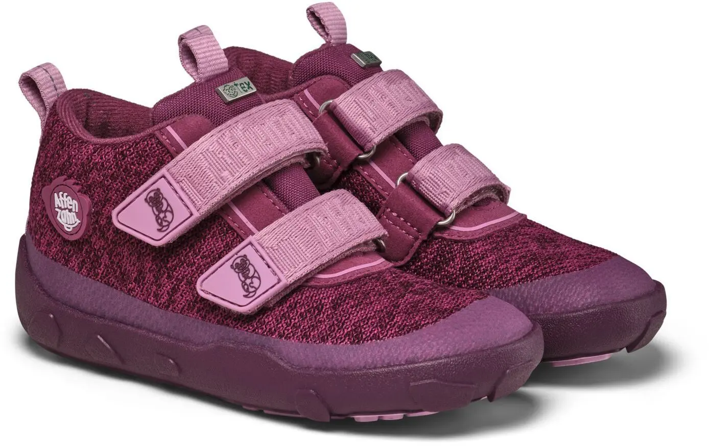 Affenzahn Low Boot Knit Happy Otter Flexy celoroční