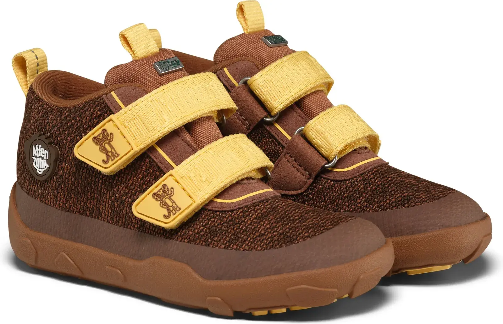 Affenzahn Low Boot Knit Happy Tiger Flexy celoroční