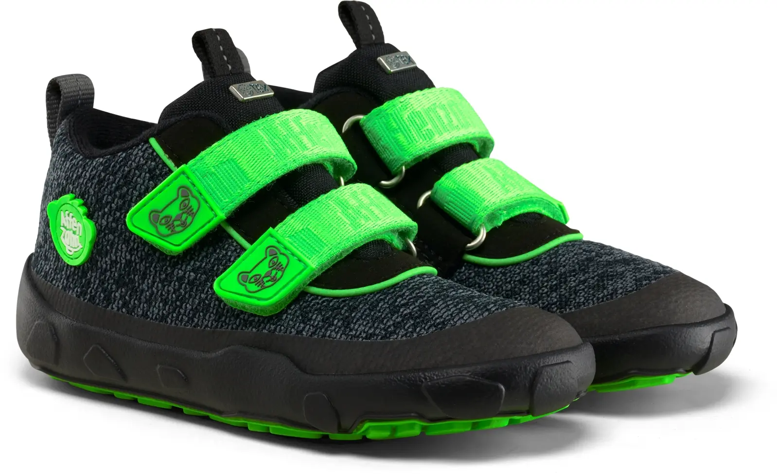 Dětské barefoot boty Affenzahn Low Boot Knit Happy Panther 21