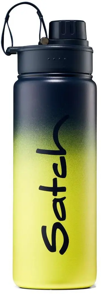 Dětská láhev Satch Bottle - Blue Graffiti 500 ml uni