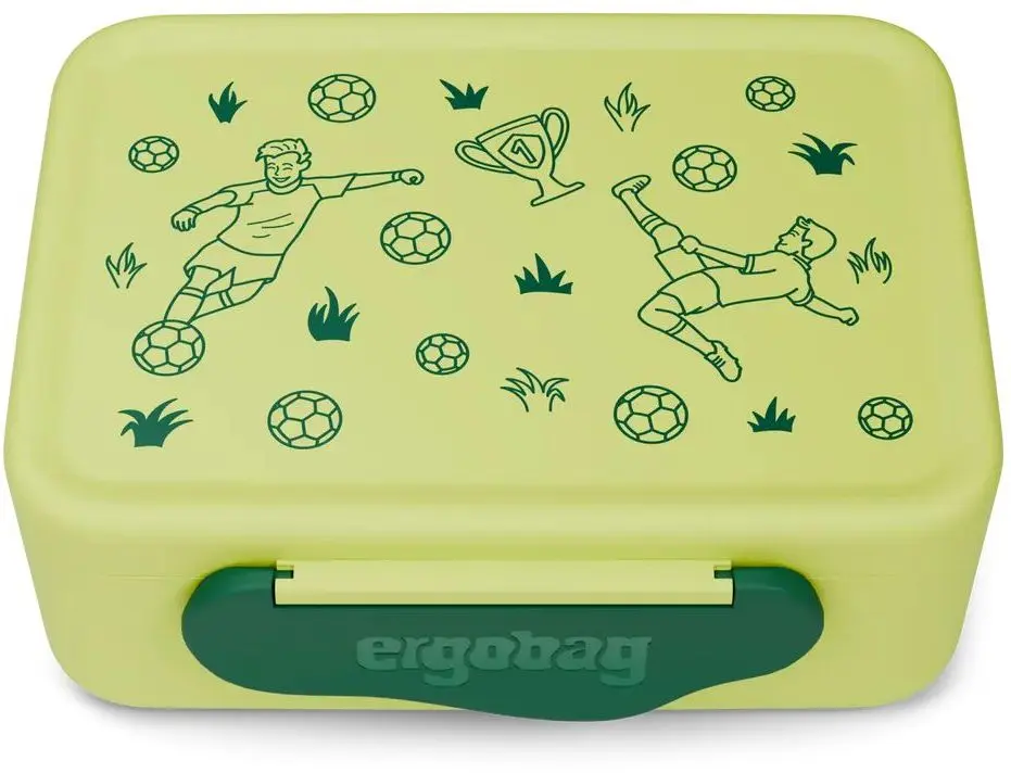 Svačinový box Ergobag Plastic Lunchbox - Soccer uni