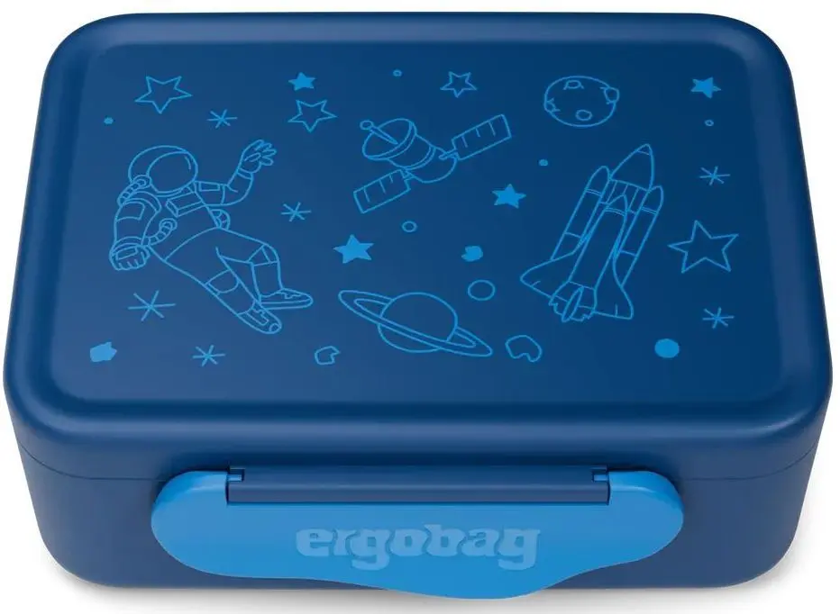 Svačinový box Ergobag Plastic Lunchbox - Astronaut uni
