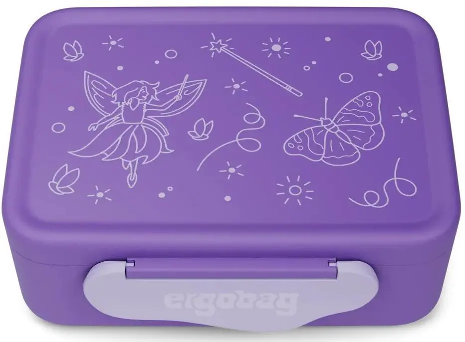 Svačinový box Ergobag Plastic Lunchbox - Fairy uni