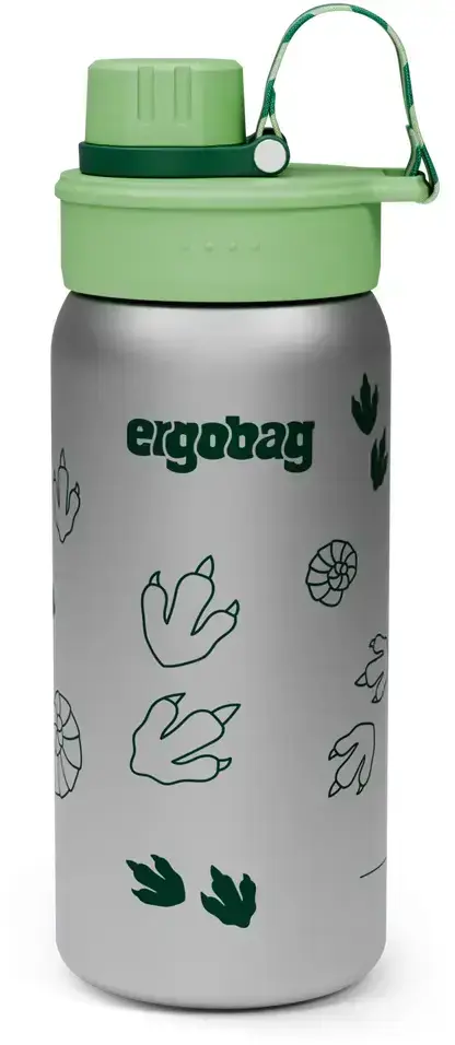 Nerezová láhev Ergobag Stainless Steel Bottle - Jungle uni