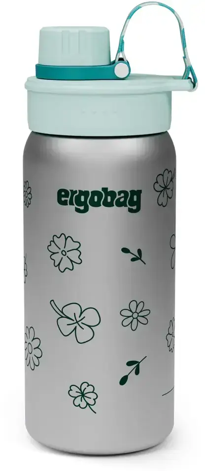 Nerezová láhev Ergobag Stainless Steel Bottle - Flowers uni
