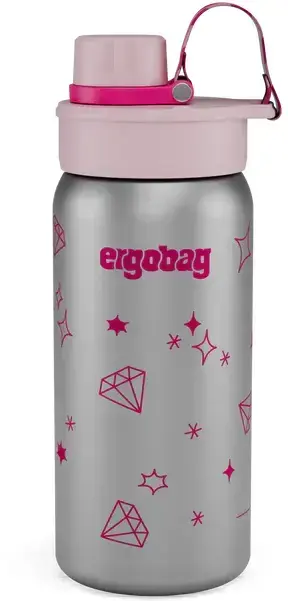 Nerezová láhev Ergobag Stainless Steel Bottle - Glittery uni