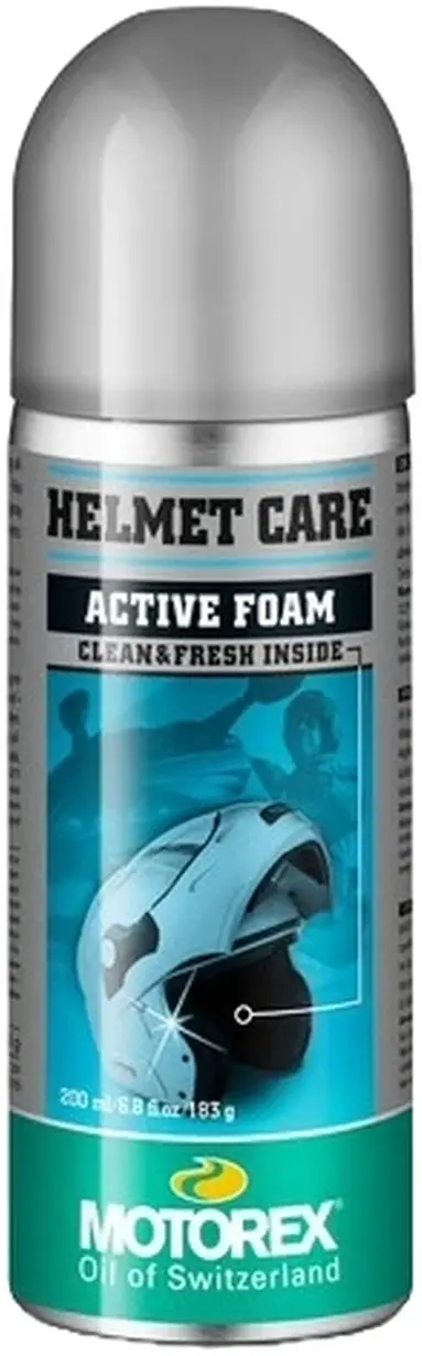 Aktivní čistící a ošetřující pěna pro přilby Motorex Helmet Care - 200ml uni