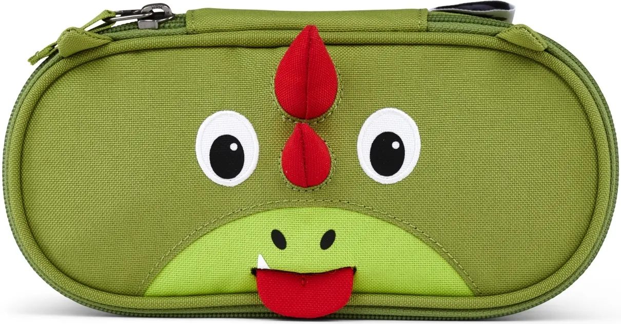 Dětský penál Affenzahn Pencil Case Dragon - green