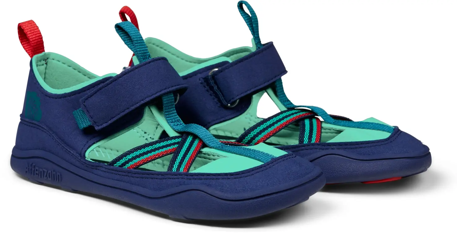 Affenzahn Sandal Vegan Breeze Octopus blue