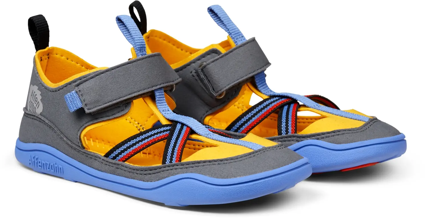 Dětské barefoot sandály Affenzahn Sandal Vegan Breeze - Toucan 22