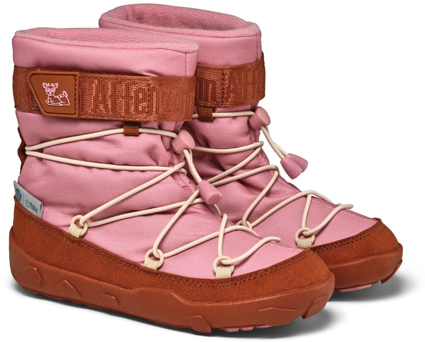 Dětské barefoot sněhule Affenzahn Winter Boot Vegan Snowy - Deer 24