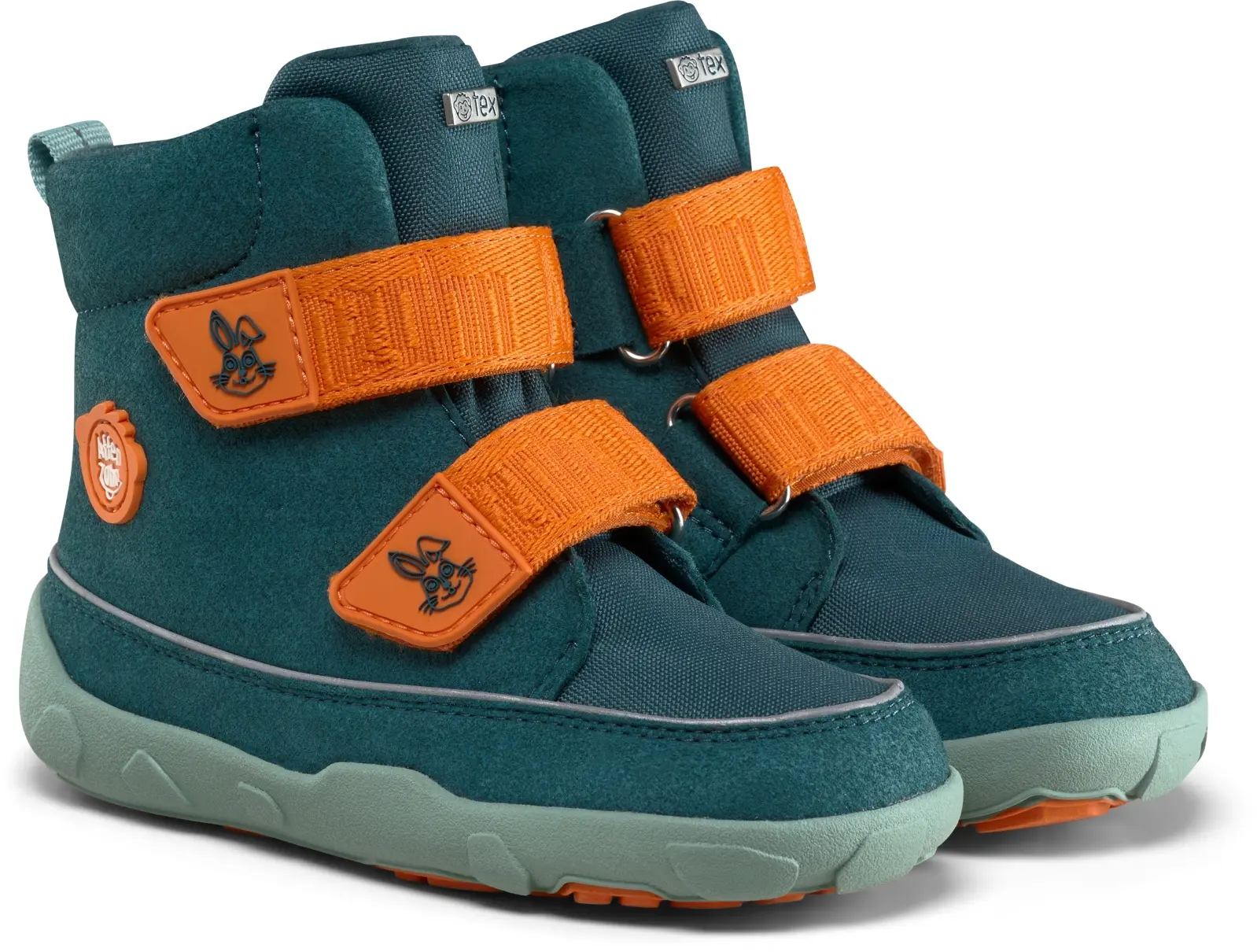 Dětské barefoot zimní boty Affenzahn Mid Boot Vegan Comfy - Bunny 33
