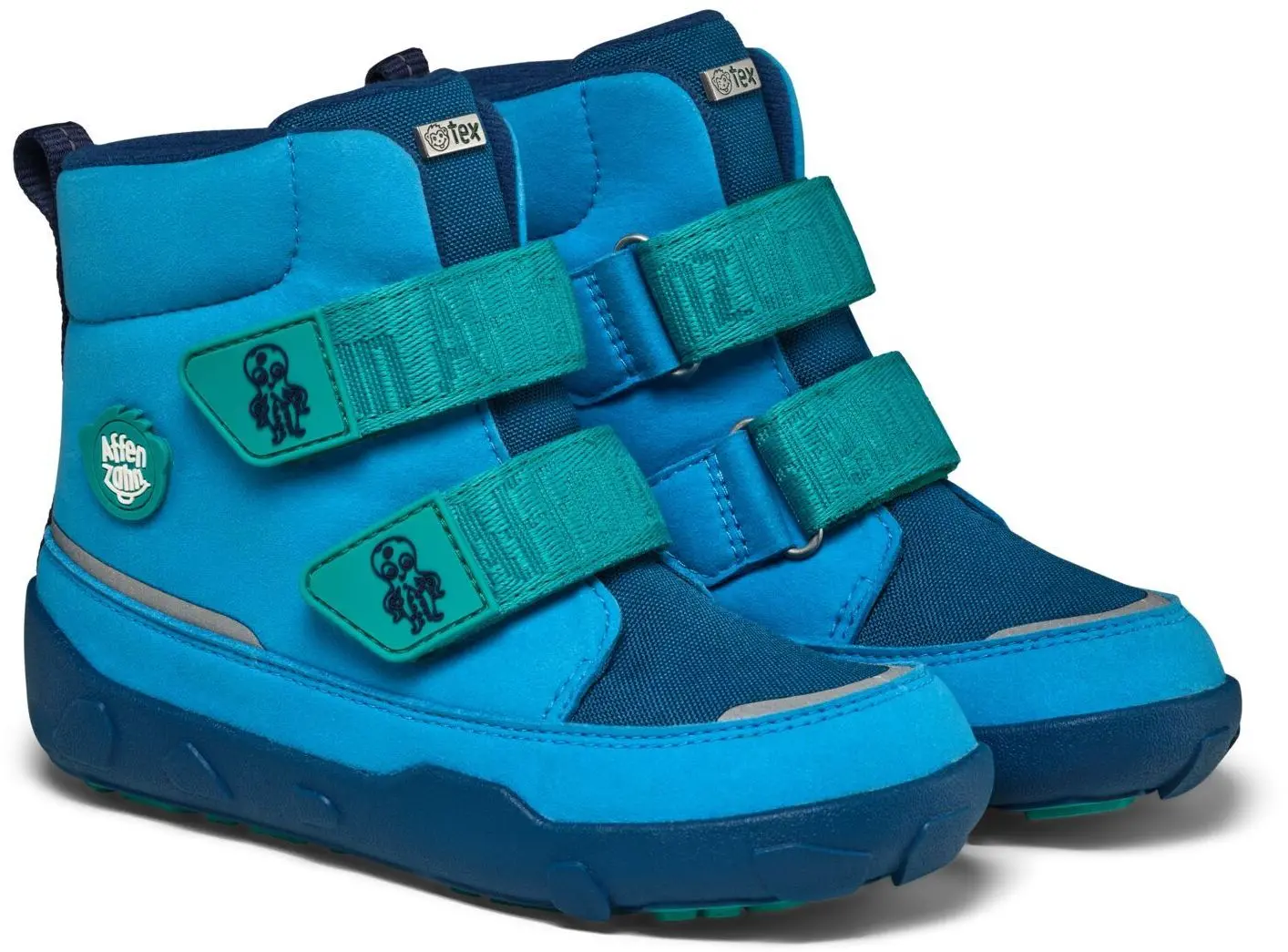 Dětské barefoot zimní boty Affenzahn Mid Boot Vegan Comfy - Octopus 24