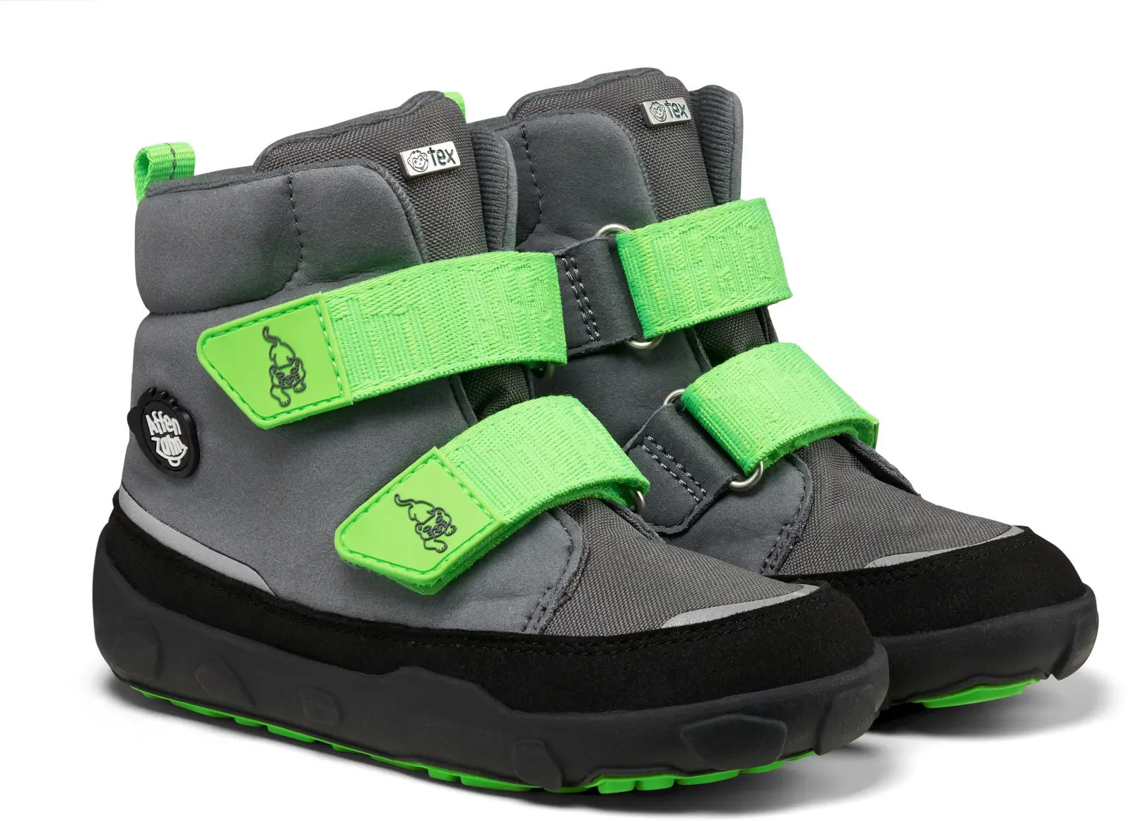 Affenzahn Mid Boot Comfy Panther Grey Velikost: