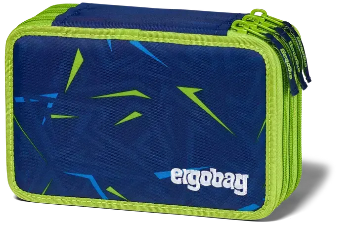 Penál do školy Ergobag Maxi Pencil Case Front RunBear