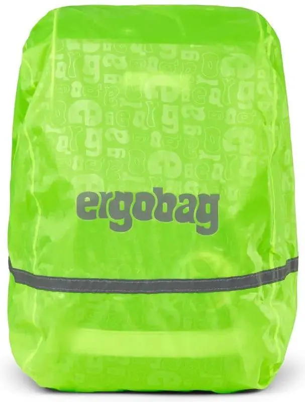 Pláštěnka na batoh Ergobag Raincape - Green uni