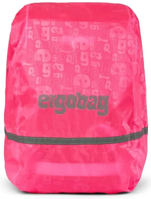 Pláštěnka na batoh Ergobag Raincape - Pink uni