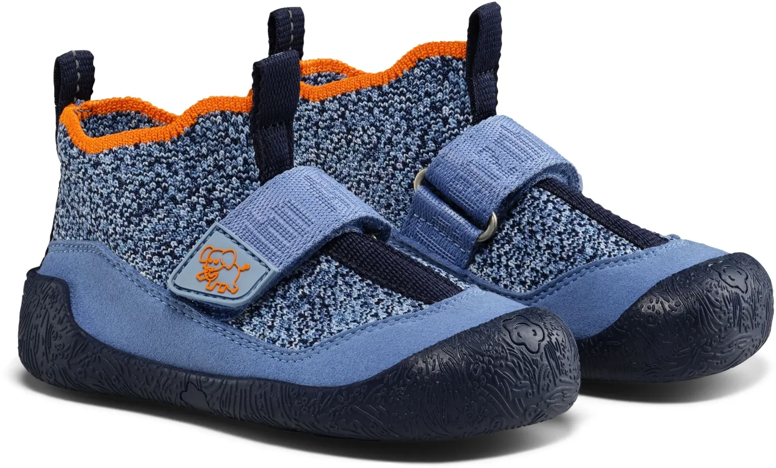 Dětské barefoot boty Affenzahn Prewalker Knit Toddly Elephant 20