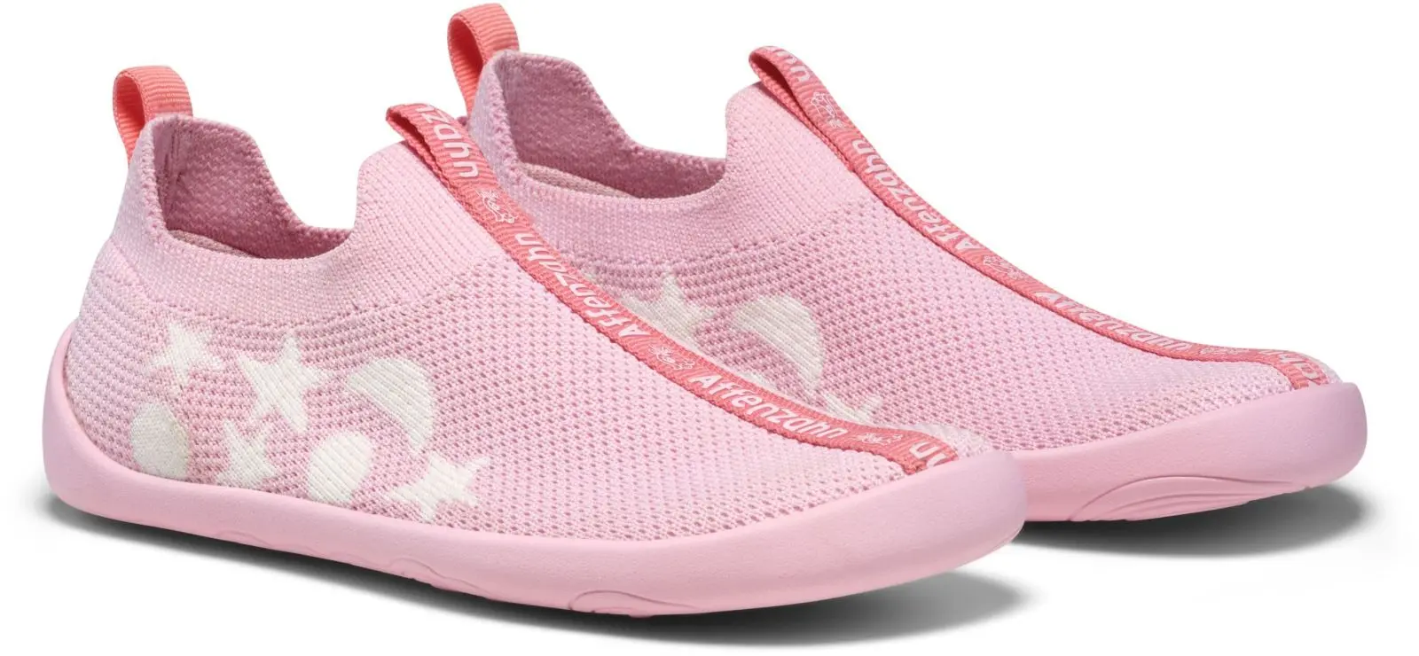 Dětské nazouvací barefoot boty Affenzahn Slipper Knit Flinky - Unicorn 30