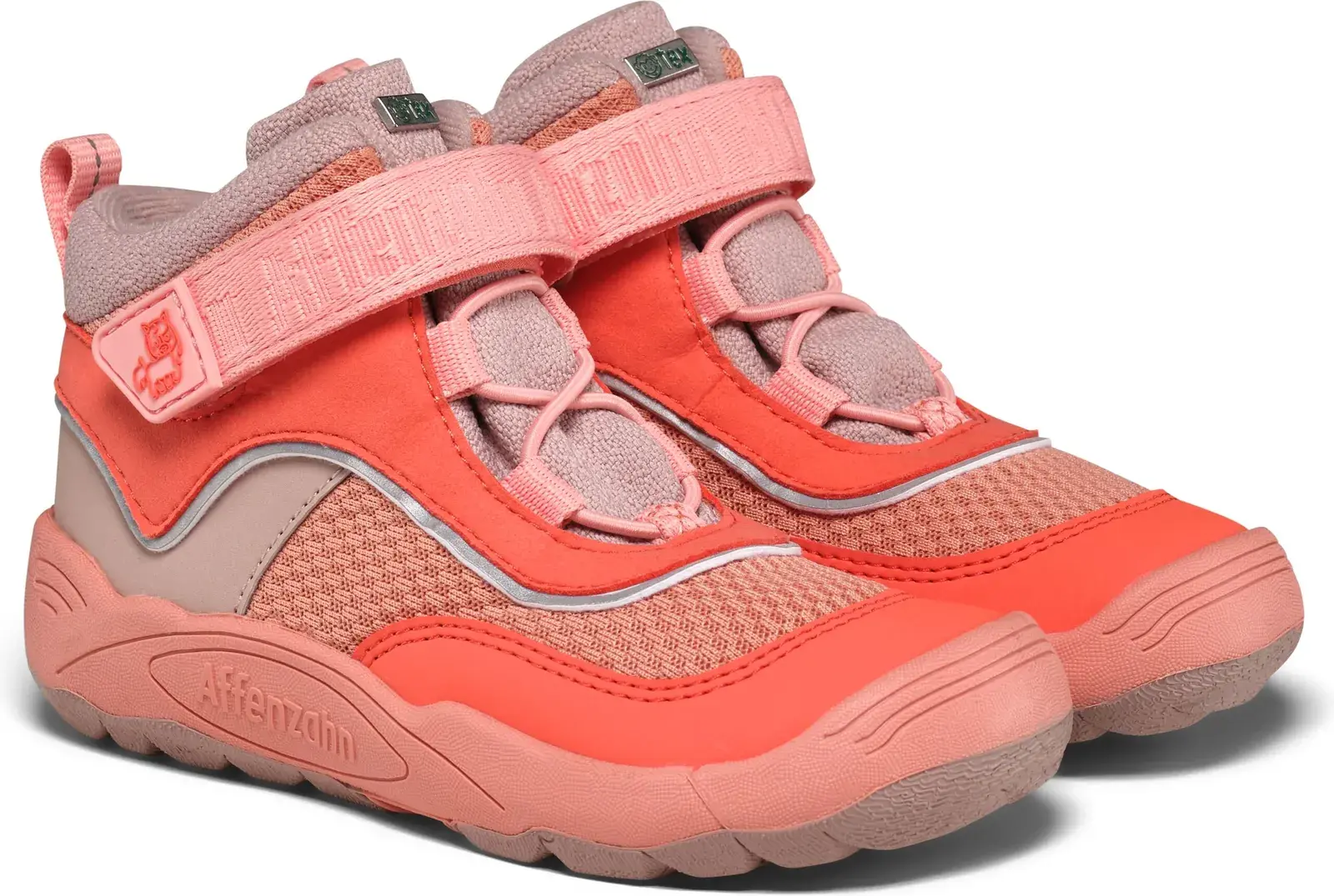 Dětské barefoot kotníkové boty Affenzahn Low Boot Vegan Explory - Pony