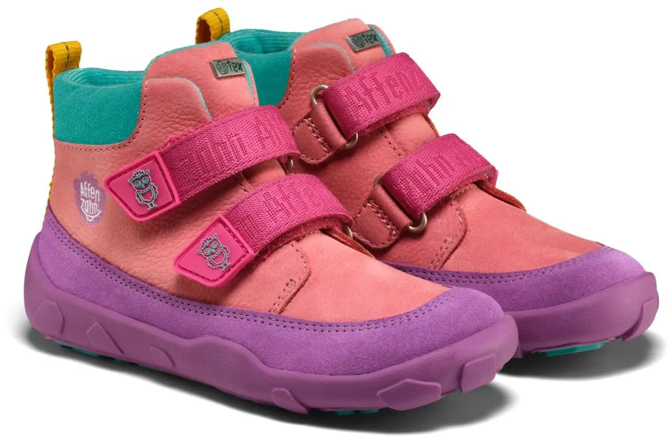 Dětské barefoot kotníkové boty Affenzahn Low Boot Leather Friendy - Owl 31